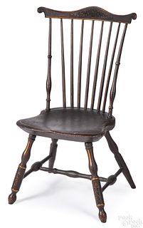 Pennsylvania fanback Windsor side chair