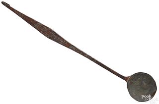 Peter Derr iron and copper tasting ladle
