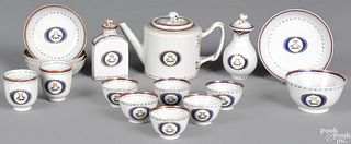 Miniature Chinese export tea service, 19th c.