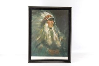 Lolan, Donald "Chief One Spot" Lithograph