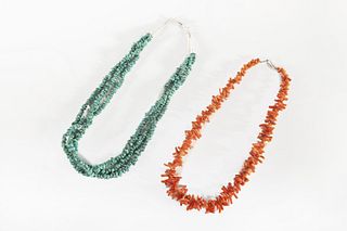 Two Pueblo Necklaces