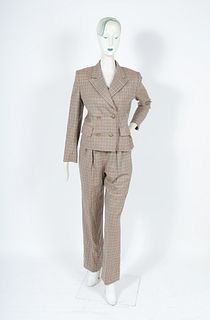 Bill Blass Tailored Wool Pant Suit Set