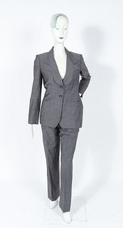 Bill Blass Tailored Wool Pant Suit Set