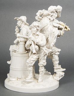 Capodimonte "Musicians" Porcelain Figural Group