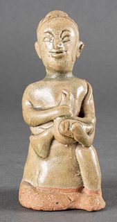 Sukhothai Period Thai Ceramic Maternity Figure