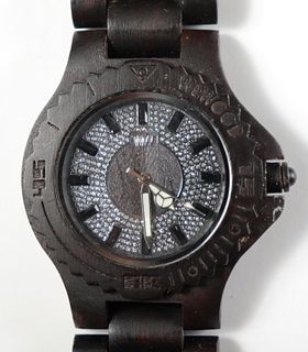 WeWOOD Date "Chocolate" Wooden Watch