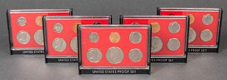 United States Mint 1981 Proof Set, Group of Five