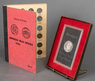 US Mint Jefferson Nickels & Eisenhower Dollar