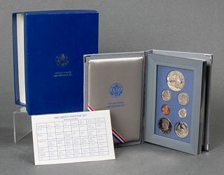 United States Mint 1986 Prestige Set in Box