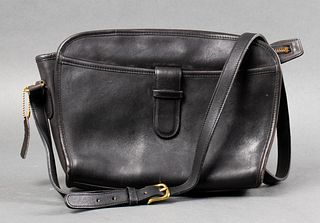 Coach Black Leather Purse / Handbag