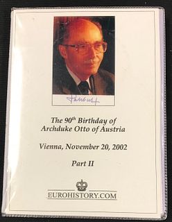 Photo Album, The 90th Birthday of Archduke Otto of