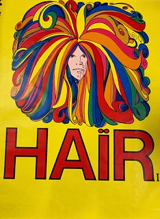 HAIR original theater poster #2