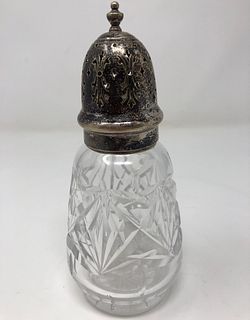 Vintage sterling silver salt shaker