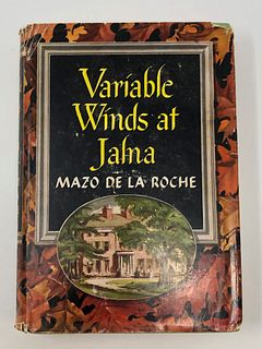 Variable Winds at Jalna By Mazo De La Roche 1954