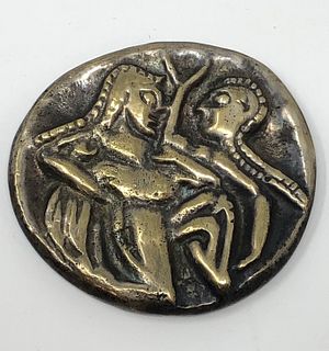 Ancient Greek COIN of Thasos Repro No 1