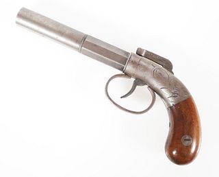 Antique Allen & Thurber Single Shot Pistol .36