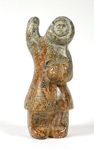 Inuit Eskimo Native American Carved Sculpture