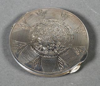 Imperial RUSSIAN .875 Silver Compact