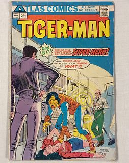 Atlas Comics Tiger Man #1