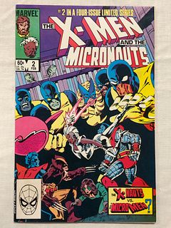 Marvel The X Men And The Micronauts #2