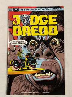 Quality Comics Judge Dredd #34
