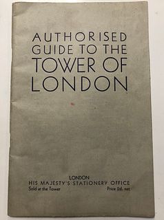 Authorised Guide to the Tower of London, 1938