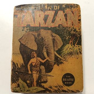 The Return of Tarzan by Edgar Rice Burroughs, Whitman, 1936