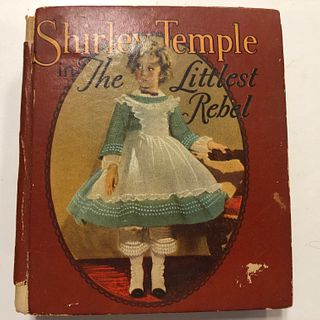 Shirley Temple in The Littlest Rebel, 1935, Saalfield