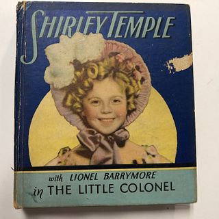 Shirley Temple with Lionel Barrymore in THE LITTLE COLONEL by Annie Fellows Johnston