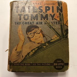 Tailspin Tommy in The Great Air Mystery, THE BIG LITTLE BOOK, 1935, Whitman