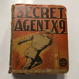 Secret Agent X-9 by Charles Flanders, Whitman, 1936