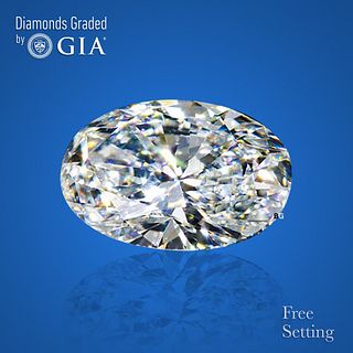 2.40 ct, Color D/VVS1, Oval cut Diamond 