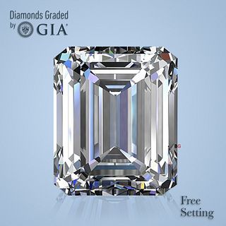 3.20 ct, Color D/FL, Emerald cut Diamond 