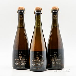 Henri Giraud Fut de Chene Brut 1996, 3 bottles