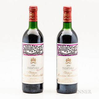 Chateau Mouton Rothschild 1998, 2 bottles