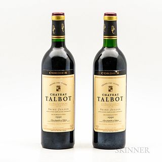 Chateau Talbot 1990, 2 bottles