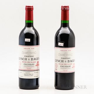 Chateau Lynch Bages 1989, 2 bottles
