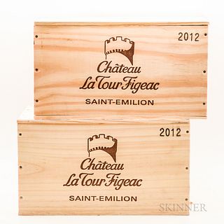 Chateau La Tour Figeac 2012, 12 bottles (2 x owc)