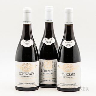 Mongeard Mugneret Echezeaux 2009, 3 bottles