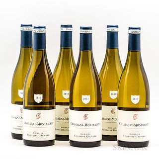 Fontaine Gagnard Chassagne Montrachet 2017, 6 bottles (oc)