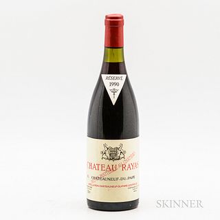 Rayas Chateauneuf du Pape Reserve 1990, 1 bottle