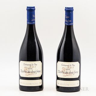 Usseglio Chateauneuf du Pape Reserve des Deux Freres 2000, 2 bottles
