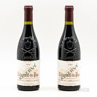 Domaine de la Vieille Julienne Chateauneuf du Pape Reserve 2000, 2 bottles