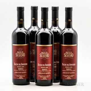 Paolo Scavino Barolo Riserva Rocche del Annunziata 2004, 5 bottles