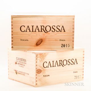 Caiarossa 2015, 12 bottles (2 x owc)