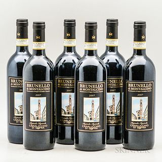 Canalicchio di Sopra Brunello di Montalcino 2007, 6 bottles