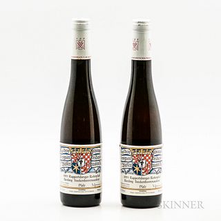 Dr. Bassermann-Jordan Ruppertsberger Reiterpfad Riesling TBA 2001, 2 demi bottles