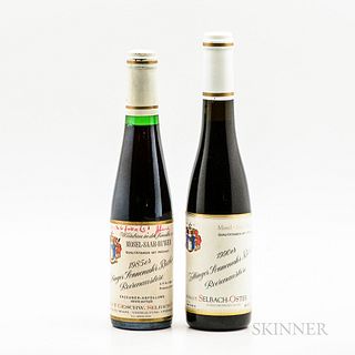 Selbach-Oster Riesling Zeltinger Sonnenuhr BA, 2 demi bottles