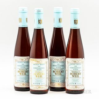 Weingut Robert Weil Riesling Kiedrich Grafenberg Auslese 2001, 4 demi bottles