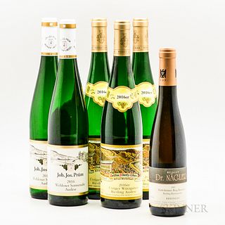 Mixed German Wines, 5 bottles1 demi bottle